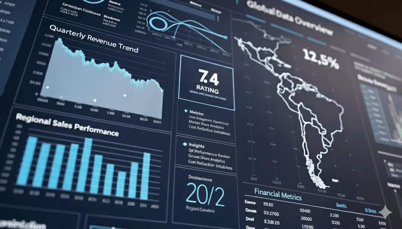 Dashboard de análisis de datos del mercado energético