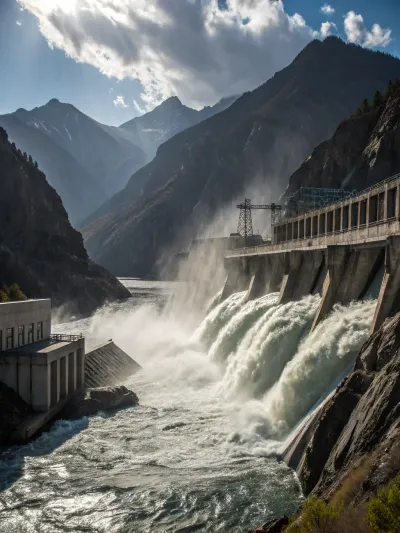 Infraestructura de energía hidroeléctrica en Argentina
