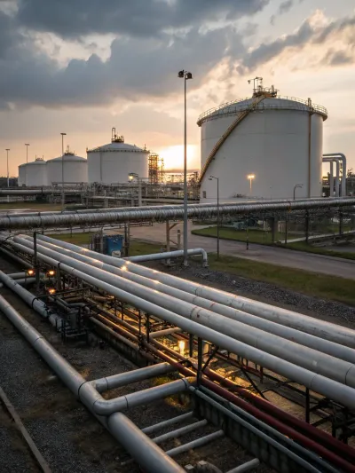 Infraestructura de gas natural en Argentina